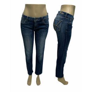 Kut From The Kloth Catherine Boyfriend‎ Jeans Mid Rise Dark Wash Size 6 Women's